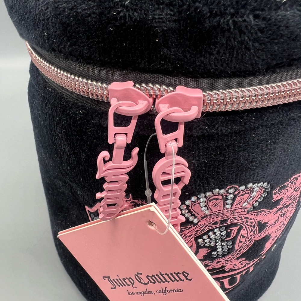 Juicy couture velour cosmetics bag - Picture 6 of 11